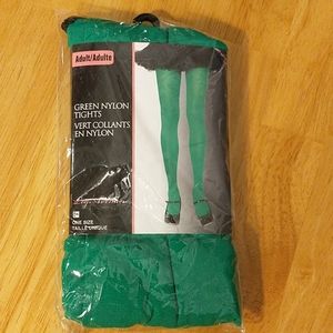 💚 Leg Avenue green tights